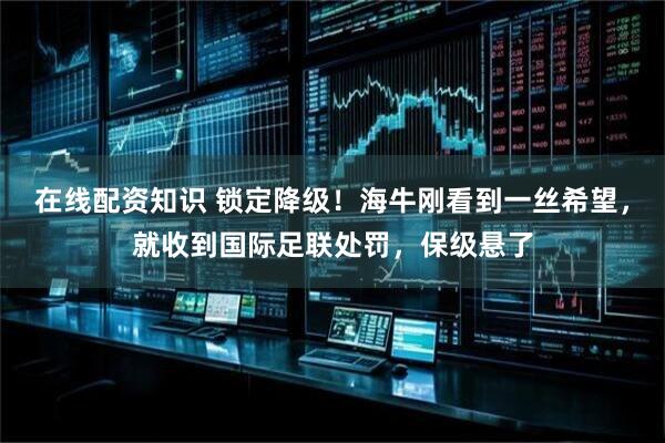 在线配资知识 锁定降级！海牛刚看到一丝希望，就收到国际足联处罚，保级悬了